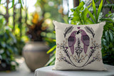 Jimi Parrot Lumbar Indoor/Outdoor Throw Pillow