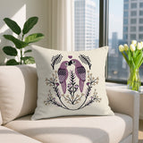 Jimi Parrot Lumbar Indoor/Outdoor Throw Pillow