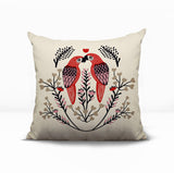 Jimi Parrot Reversible Indoor/Outdoor Square Pillow