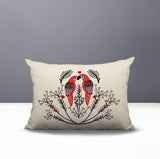 Jimi Parrot Lumbar Indoor/Outdoor Throw Pillow