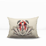 Jimi Parrot Lumbar Indoor/Outdoor Throw Pillow