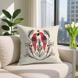Jimi Parrot Lumbar Indoor/Outdoor Throw Pillow