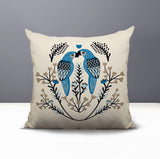 Jimi Parrot Reversible Indoor/Outdoor Square Pillow