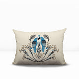 Jimi Parrot Lumbar Indoor/Outdoor Throw Pillow