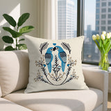 Jimi Parrot Lumbar Indoor/Outdoor Throw Pillow