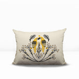 Jimi Parrot Lumbar Indoor/Outdoor Throw Pillow