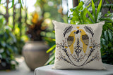 Jimi Parrot Lumbar Indoor/Outdoor Throw Pillow