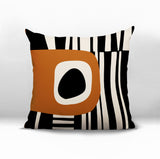 Jina Abstract Reversible Indoor/Outdoor Square Pillow