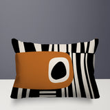 Jina Abstract Reversible Indoor/Outdoor Rectangular Pillow