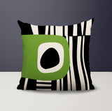 Jina Abstract Reversible Indoor/Outdoor Square Pillow
