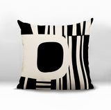 Jina Abstract Reversible Indoor/Outdoor Square Pillow