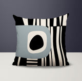 Jina Abstract Reversible Indoor/Outdoor Square Pillow