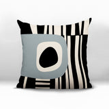 Jina Abstract Reversible Indoor/Outdoor Square Pillow