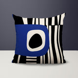 Jina Abstract Reversible Indoor/Outdoor Square Pillow
