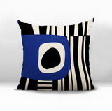 Jina Abstract Reversible Indoor/Outdoor Square Pillow