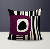 Jina Abstract Reversible Indoor/Outdoor Square Pillow