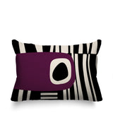 Jina Abstract Reversible Indoor/Outdoor Rectangular Pillow