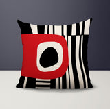Jina Abstract Reversible Indoor/Outdoor Square Pillow