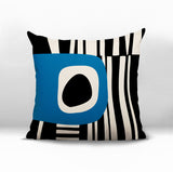 Jina Abstract Reversible Indoor/Outdoor Square Pillow