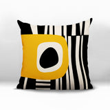 Jina Abstract Reversible Indoor/Outdoor Square Pillow