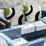 Jira Spun Polyester Lumbar Indoor/Outdoor Throw Pillow