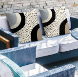 Jira Spun Polyester Indoor/Outdoor Throw Pillow
