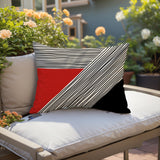 Joel Spun Polyester Lumbar Indoor/Outdoor Throw Pillow