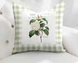 Joelle Floral Reversible Indoor/Outdoor Square Pillow