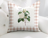 Joelle Floral Reversible Indoor/Outdoor Square Pillow