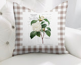 Joelle Floral Reversible Indoor/Outdoor Square Pillow