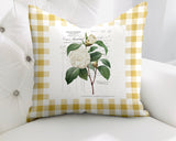 Joelle Floral Reversible Indoor/Outdoor Square Pillow