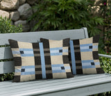 Joey 2 Sets Indoor/Outdoor Reversible Rectangular Pillow