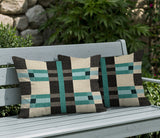 Joey 2 Sets Indoor/Outdoor Reversible Rectangular Pillow