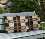 Joey 2 Sets Indoor/Outdoor Reversible Rectangular Pillow
