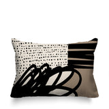 Jofre Abstract Reversible Indoor/Outdoor Rectangle Pillow