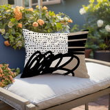 Jofre Abstract Reversible Indoor/Outdoor Square Pillow