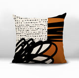 Jofre Abstract Reversible Indoor/Outdoor Square Pillow