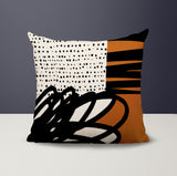 Jofre Abstract Reversible Indoor/Outdoor Square Pillow