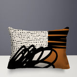 Jofre Abstract Reversible Indoor/Outdoor Rectangle Pillow