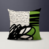 Jofre Abstract Reversible Indoor/Outdoor Square Pillow