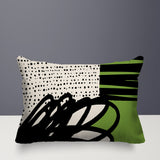 Jofre Abstract Reversible Indoor/Outdoor Rectangle Pillow