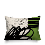 Jofre Abstract Reversible Indoor/Outdoor Rectangle Pillow