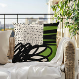 Jofre Abstract Reversible Indoor/Outdoor Square Pillow