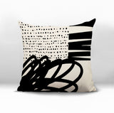 Jofre Abstract Reversible Indoor/Outdoor Square Pillow