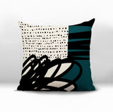 Jofre Abstract Reversible Indoor/Outdoor Square Pillow