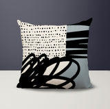 Jofre Abstract Reversible Indoor/Outdoor Square Pillow