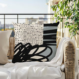 Jofre Abstract Reversible Indoor/Outdoor Square Pillow
