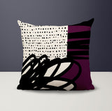 Jofre Abstract Reversible Indoor/Outdoor Square Pillow