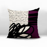 Jofre Abstract Reversible Indoor/Outdoor Square Pillow