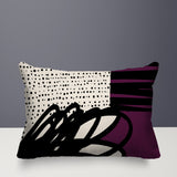 Jofre Abstract Reversible Indoor/Outdoor Rectangle Pillow